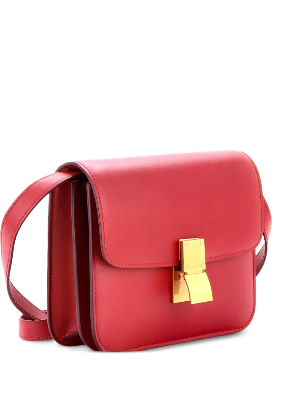 Celine Pre-Owned Classic Box Bag Smooth Leather Teen shoulder bag - Rosso