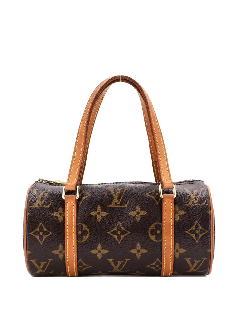 Louis Vuitton Pre-Owned Papillon Handbag Monogram Canvas 19 shoulder bag - Marrone