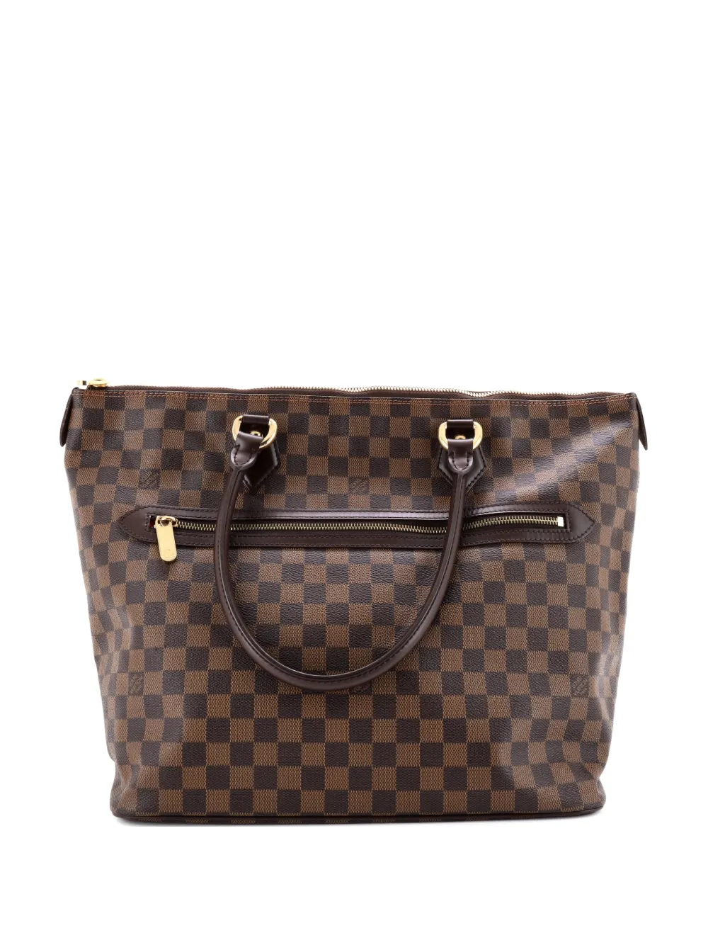 Louis Vuitton Pre-Owned Saleya Handbag Damier GM tote bag - Marrone