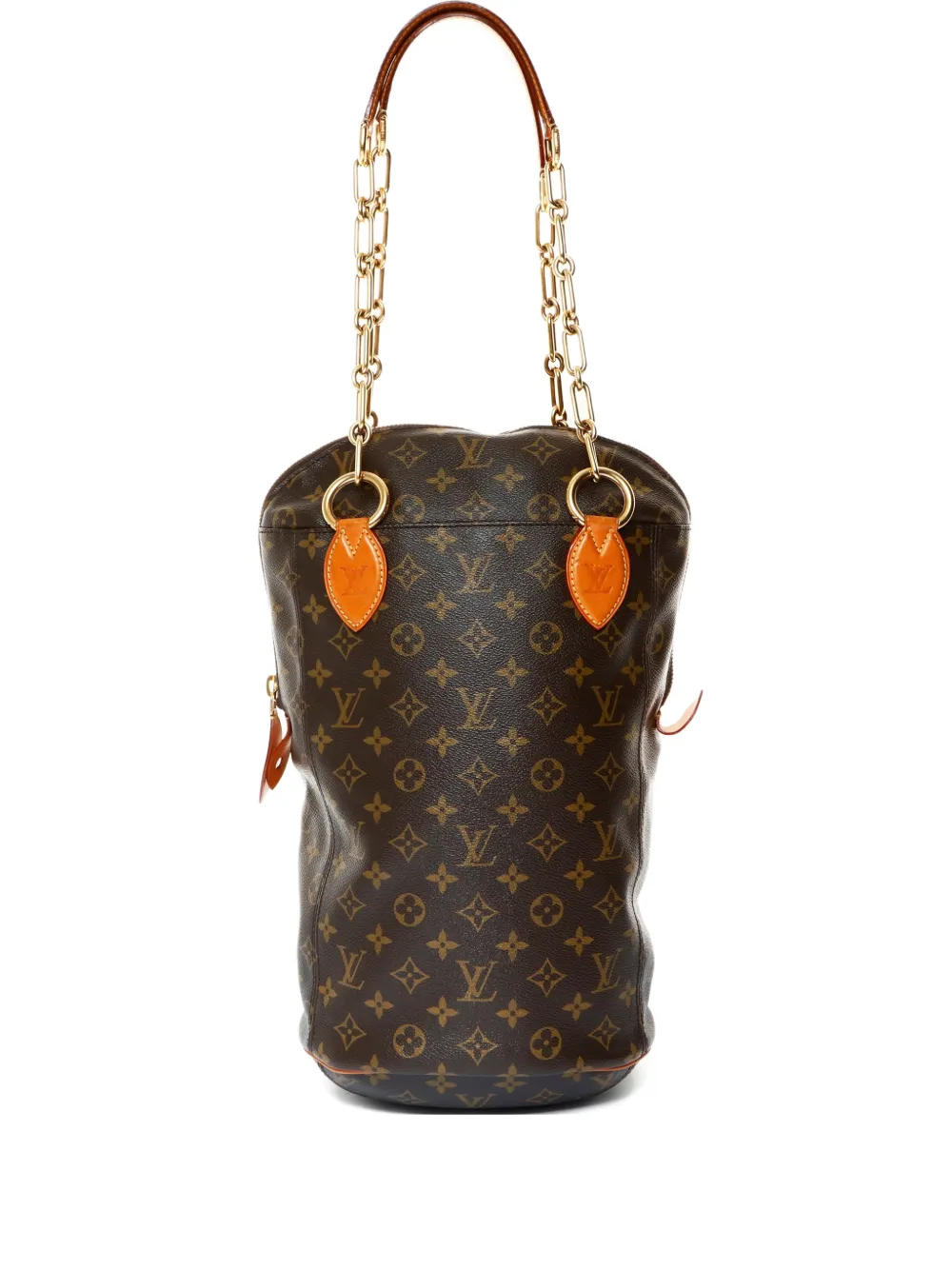 Louis Vuitton Pre-Owned 2014 x Karl Lagerfeld Punching bag - Marrone