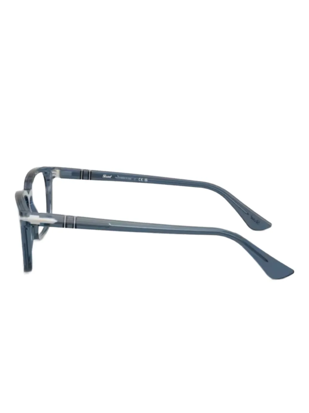 Persol Bril met vierkant montuur Blauw