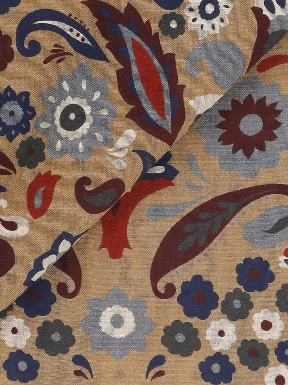  Altea Paisley-print Scarf - Neutrals 