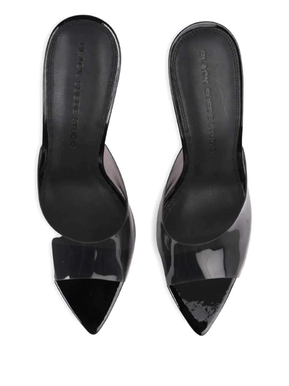 BLACK SUEDE STUDIO Belle sandalen met hak Zwart