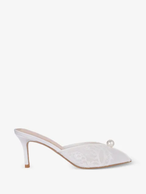 BLACK SUEDE STUDIO Debby mesh sandals