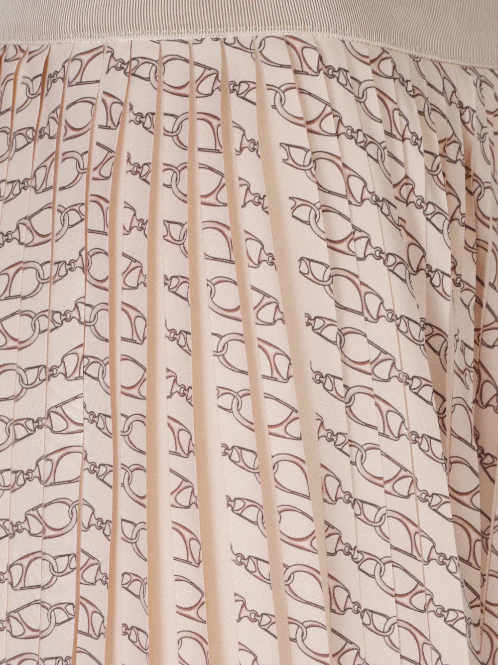 Herno Plooirok met grafische print Roze