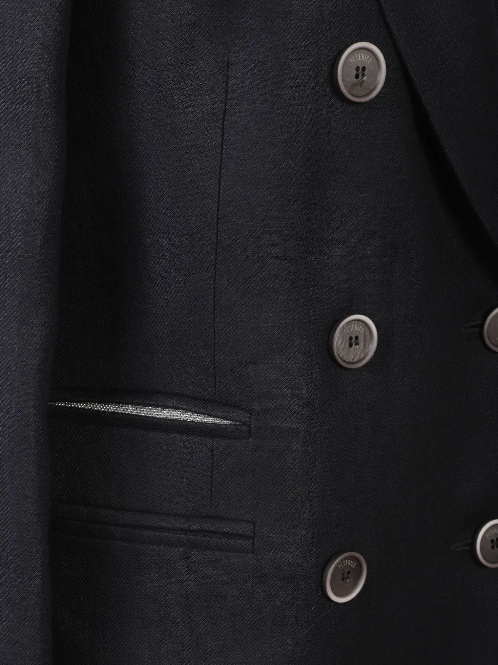  Peserico Double-breasted Blazer - Grey 