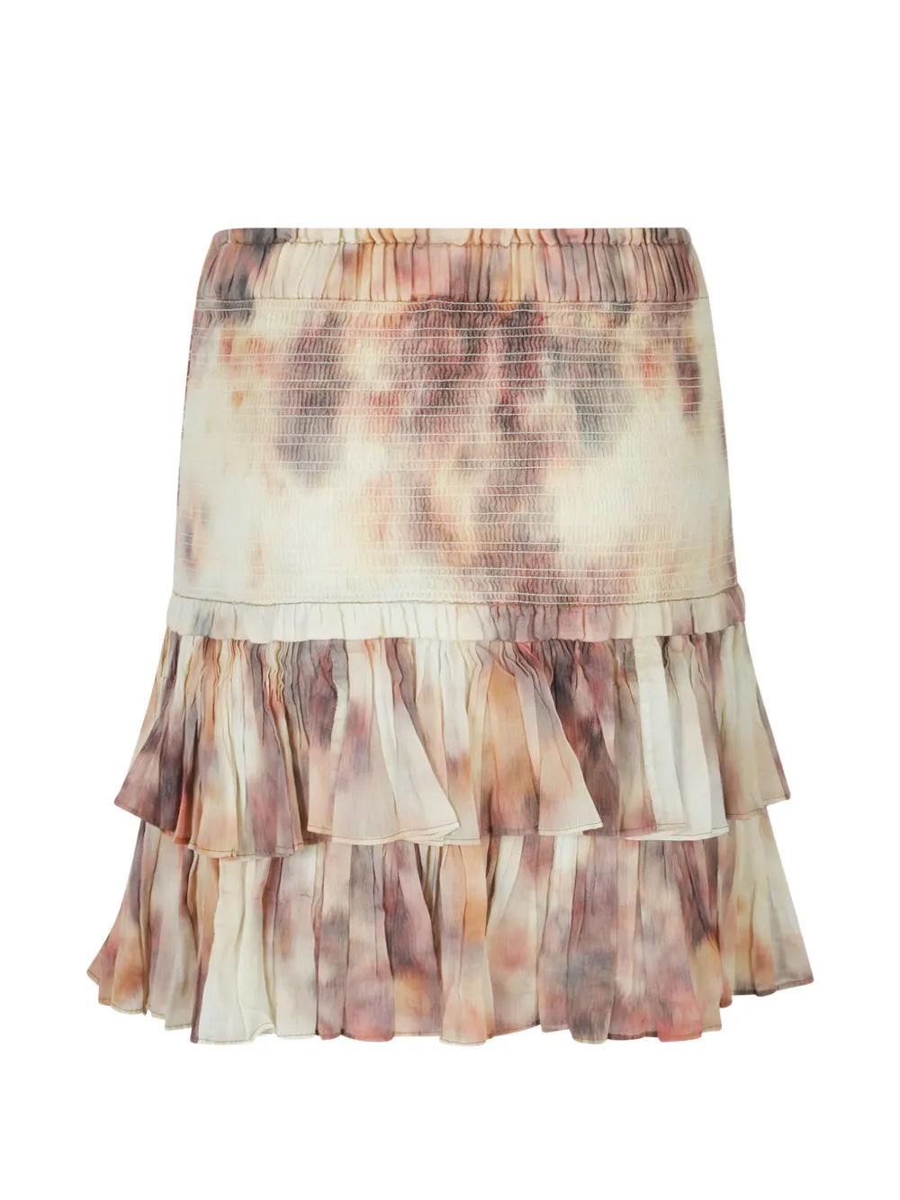  Marant étoile Jocadia Ruffled Mini Skirt - Neutrals 
