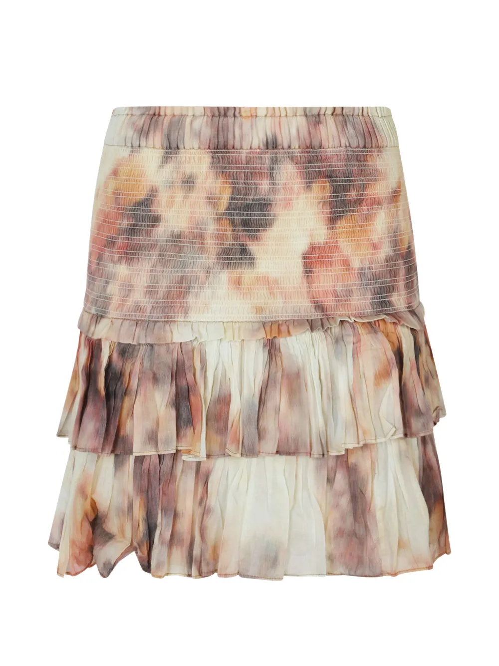 MARANT ÉTOILE Jocadia ruffled mini skirt - Toni neutri