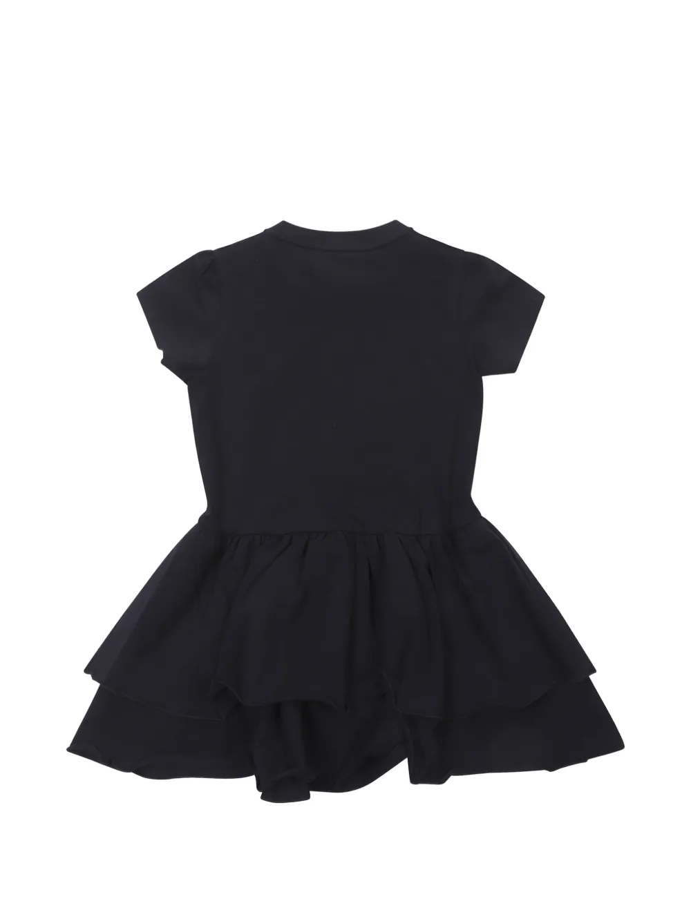 Moncler Enfant Polojurk met logopatch Blauw