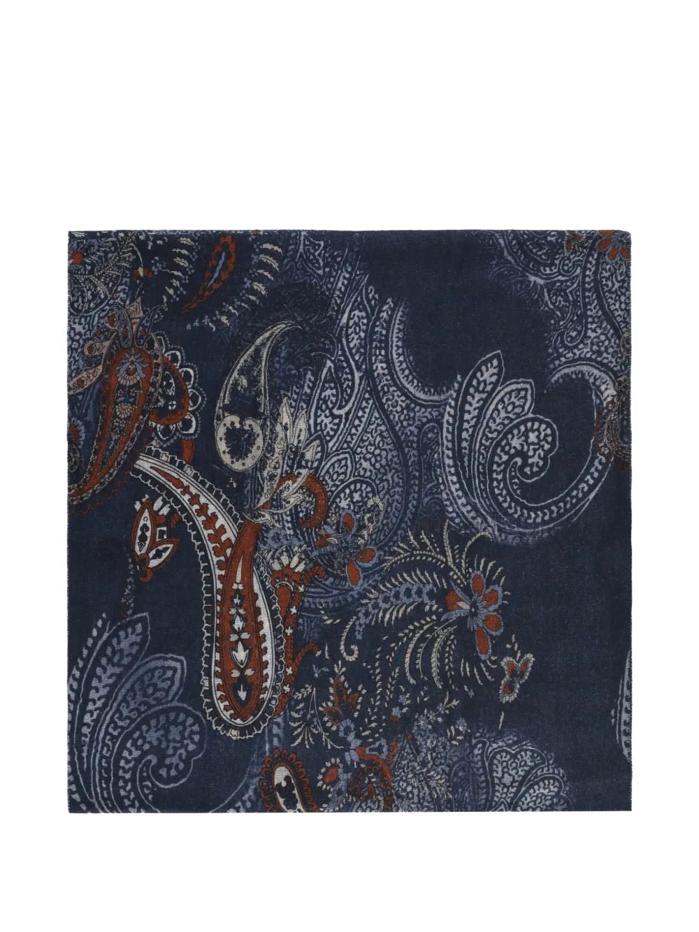 Altea paisley scarf - Blu