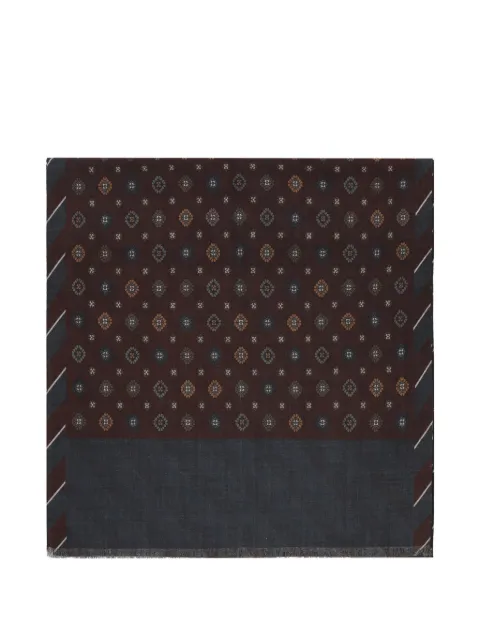 Altea printed wool scarf