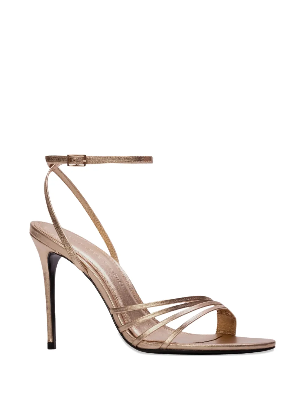 BLACK SUEDE STUDIO Ella metallic multi-strap sandals | Sandalias con tacón | Image 2