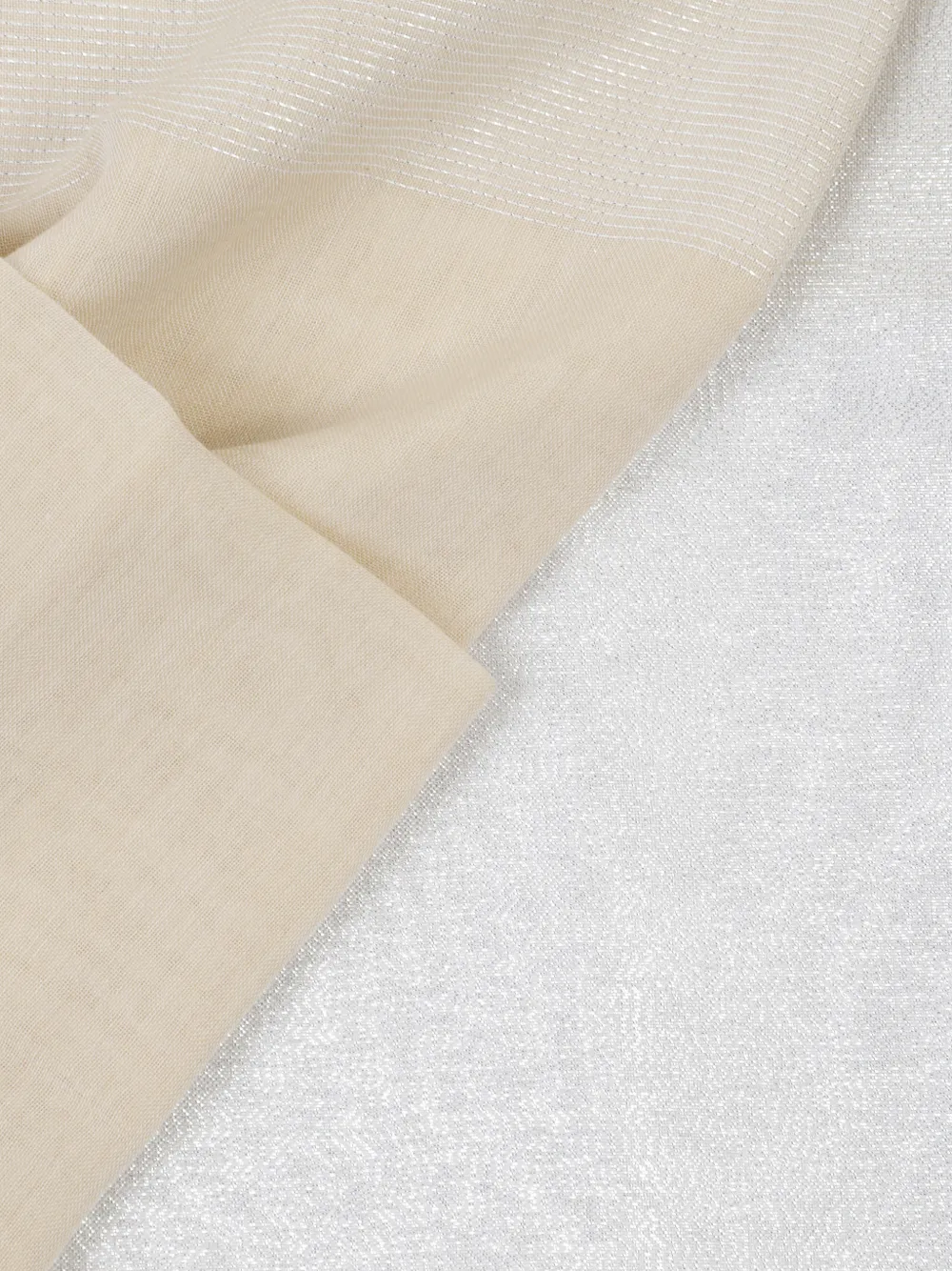  Peserico Fringed-edge Scarf - Gold 