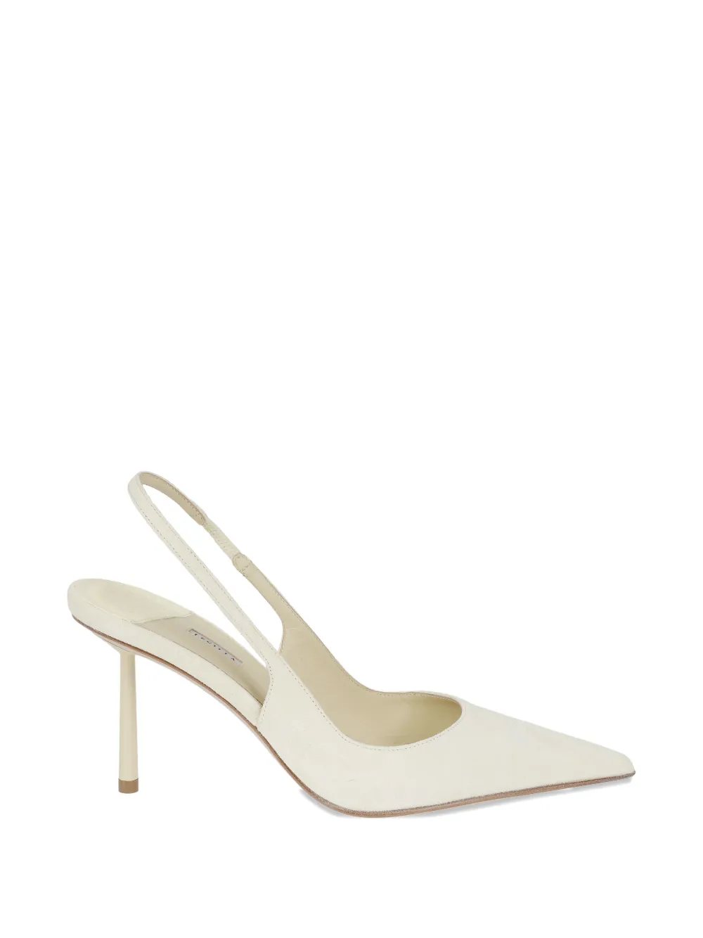 Le Silla pointed-toe slingback pumps Beige