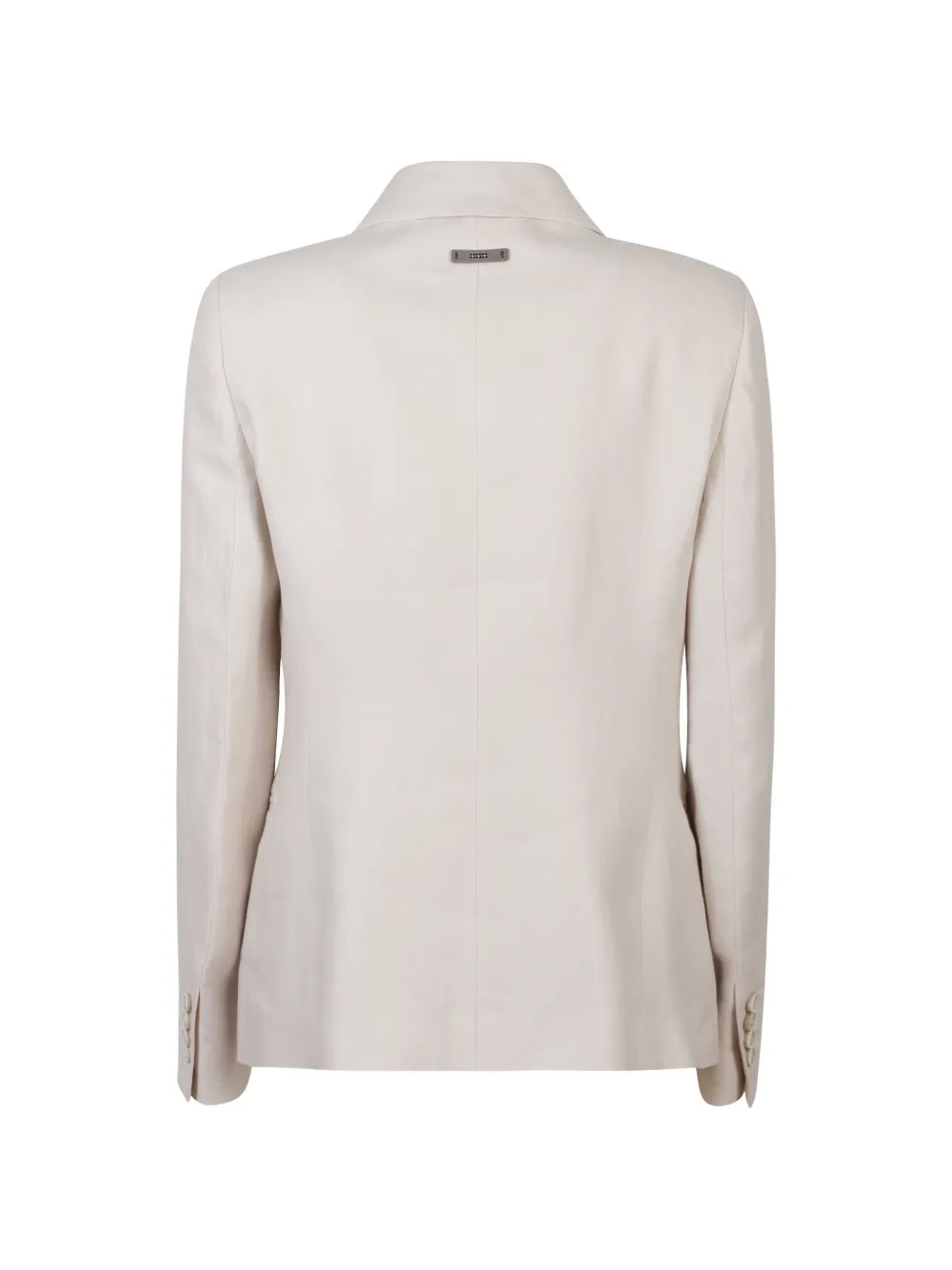 Peserico Blazer met dubbele rij knopen Beige