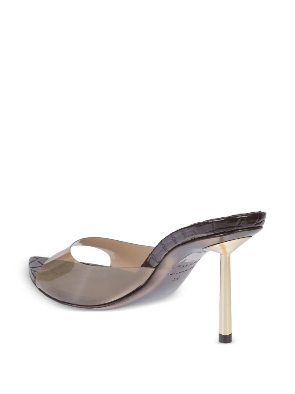  Le Silla Pointed-toe Heeled Sandals - Brown 