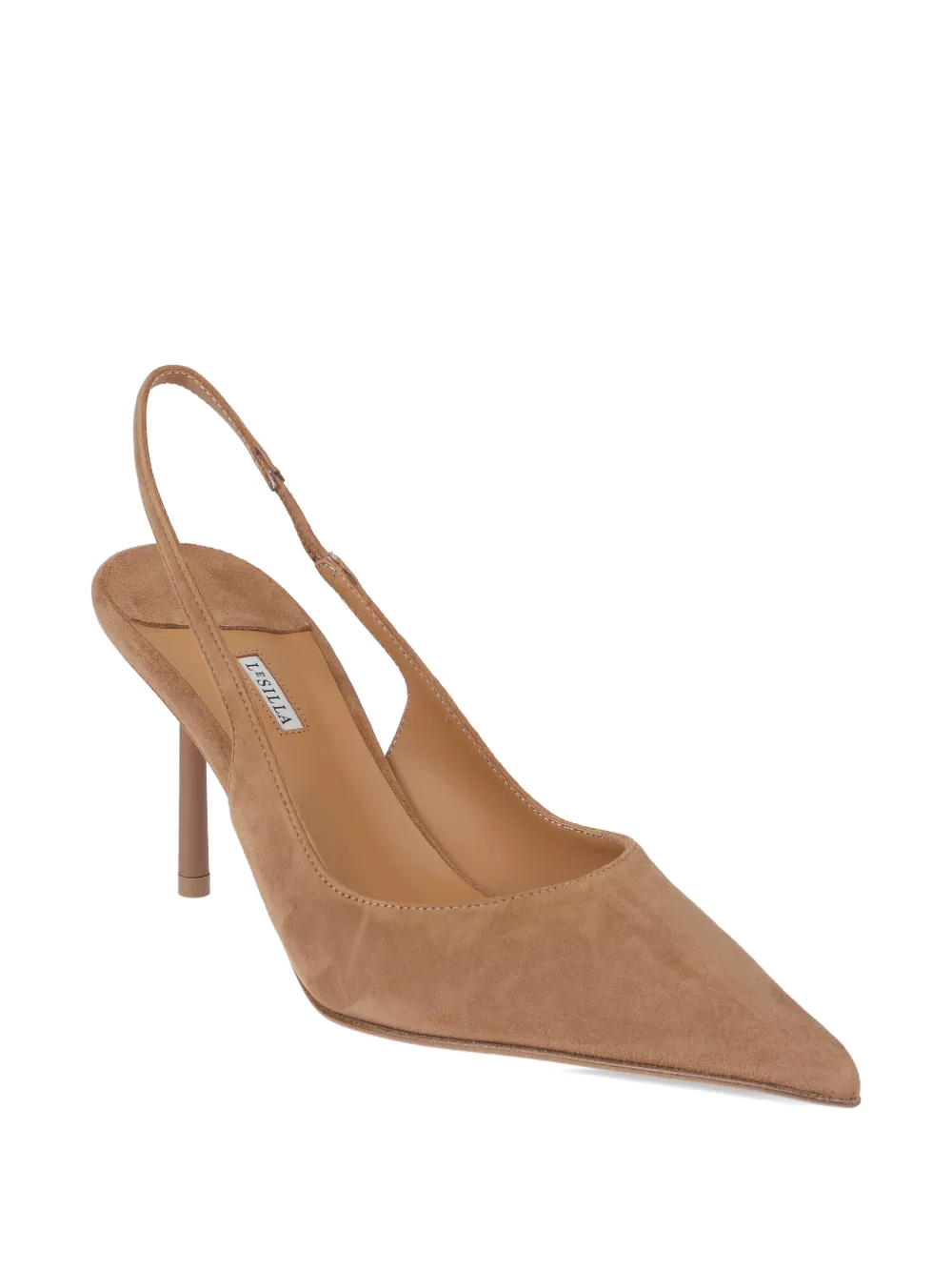 Le Silla Pumps met puntige neus Bruin