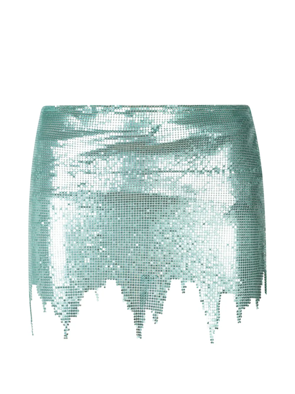 POSTER GIRL sequinned mini skirt - Blu