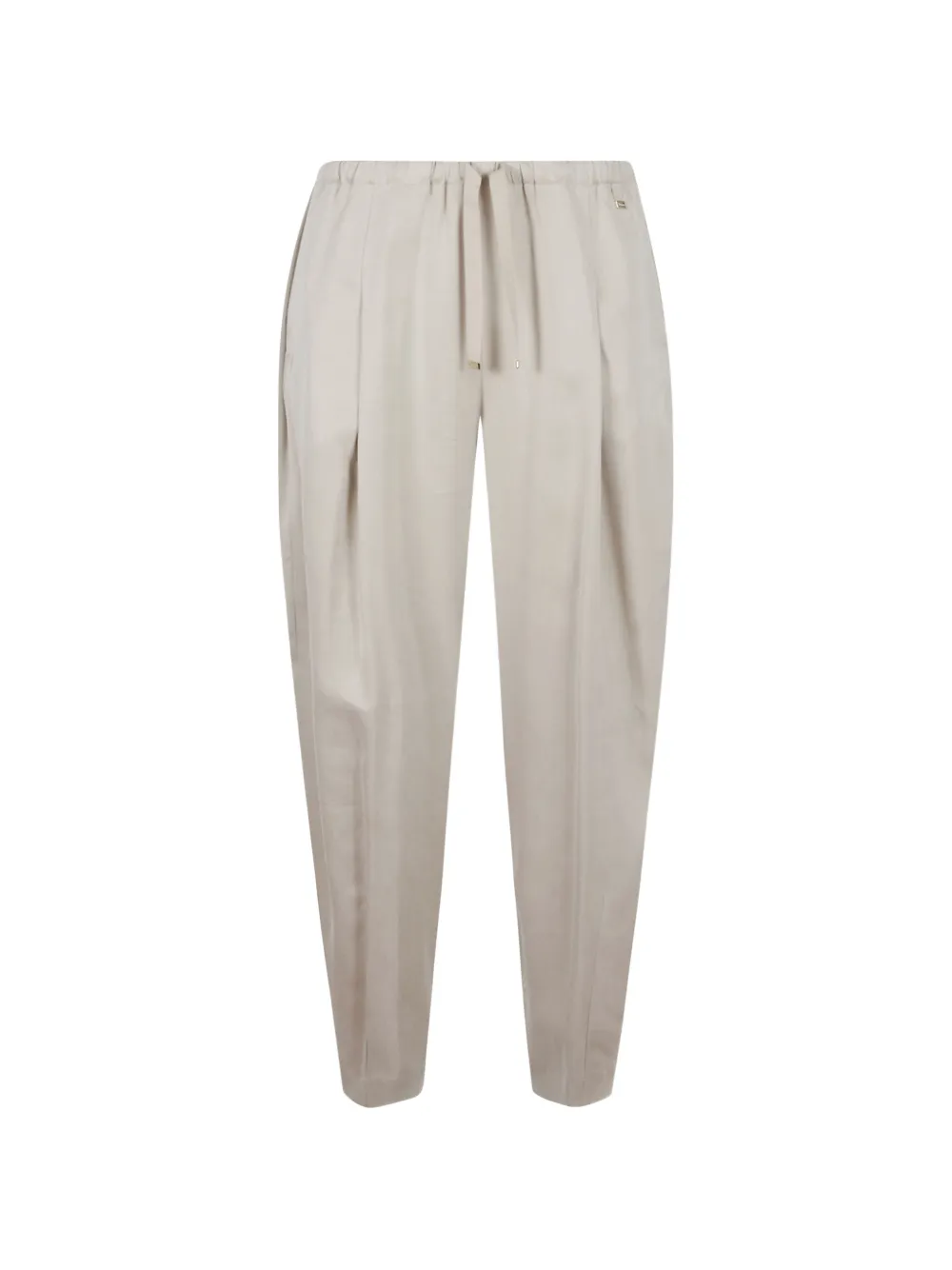 Herno drawstring pleated trousers - Toni neutri