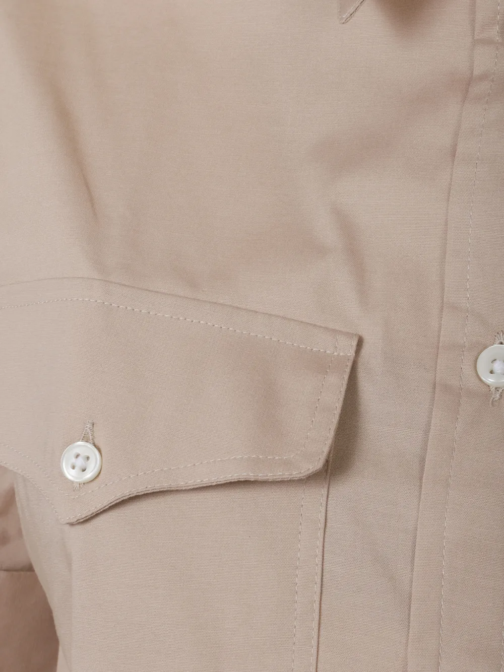  Fay Chest-pocket Shirt - Neutrals 