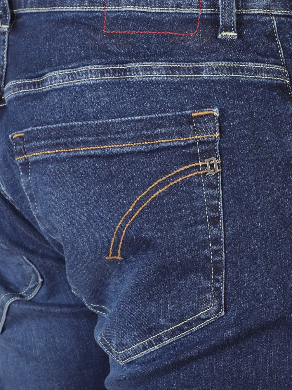 DONDUP Jeans met knoopsluiting Blauw
