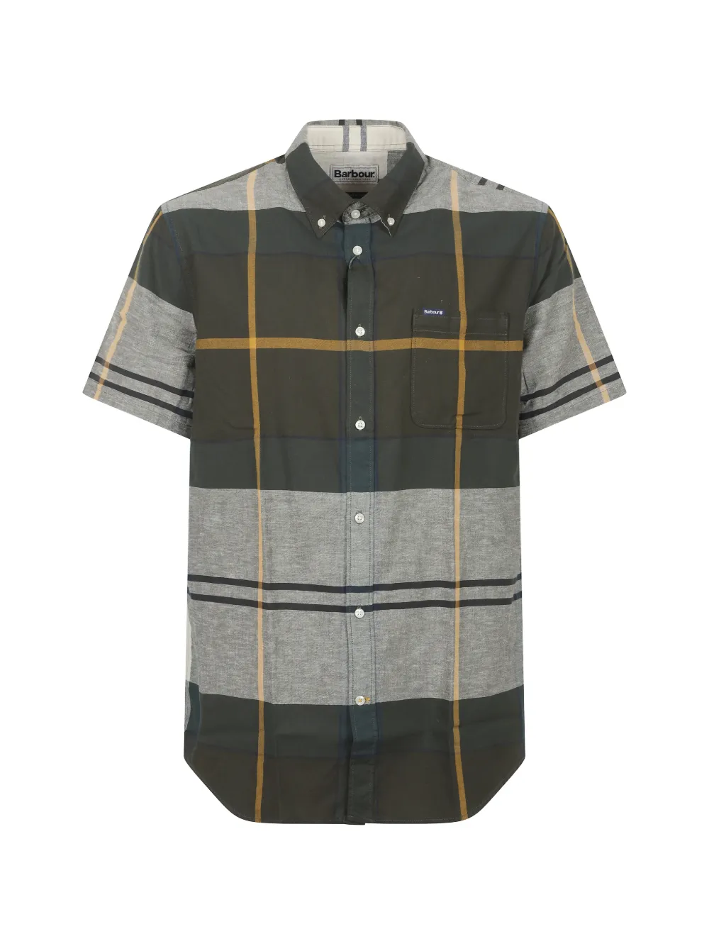 Barbour Douglas tailored short-sleeved shirt - Verde