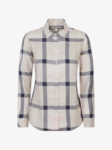 Barbour tartan-print shirt
