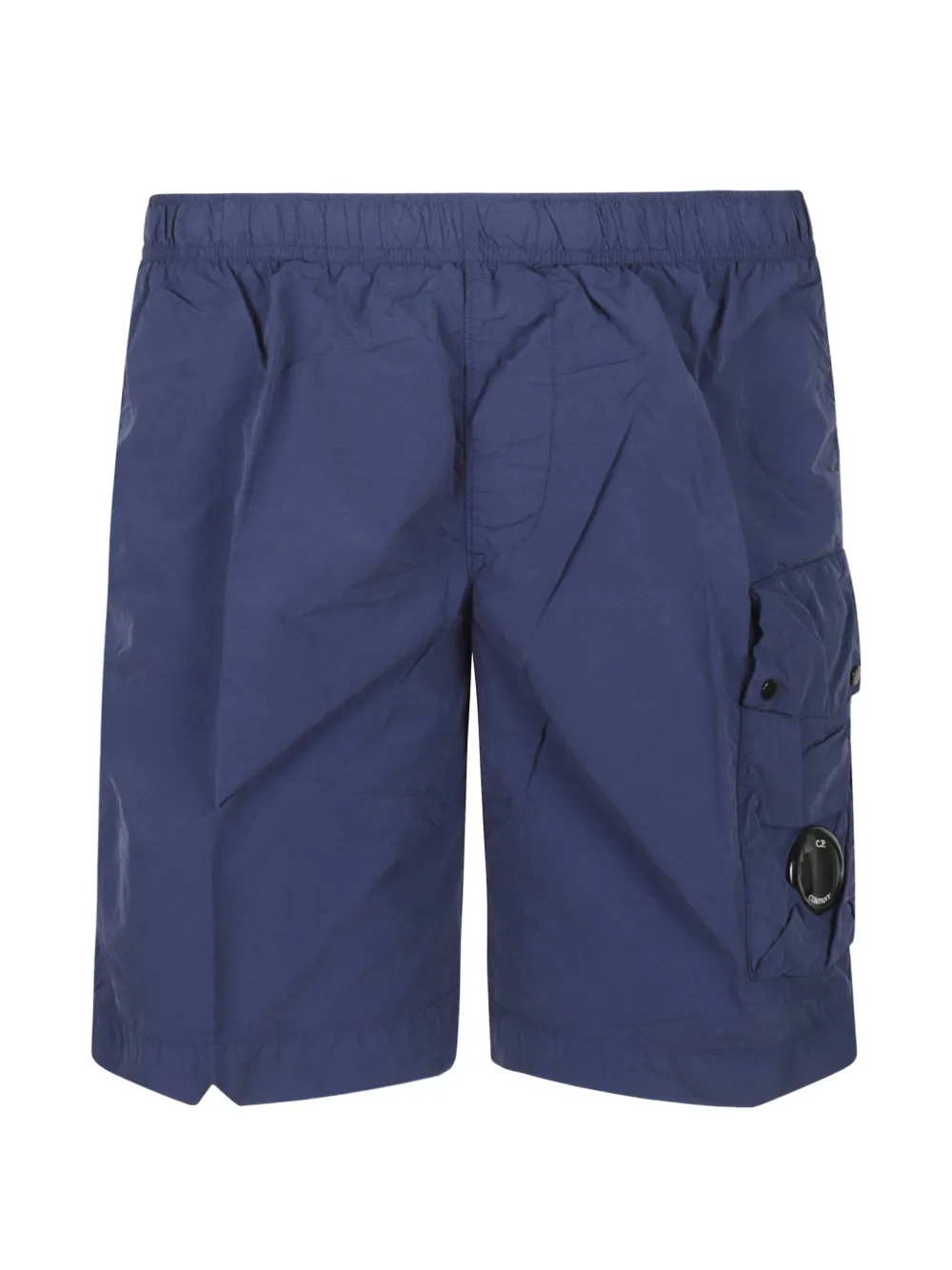C.P. Company lens-detail cargo shorts - Blu
