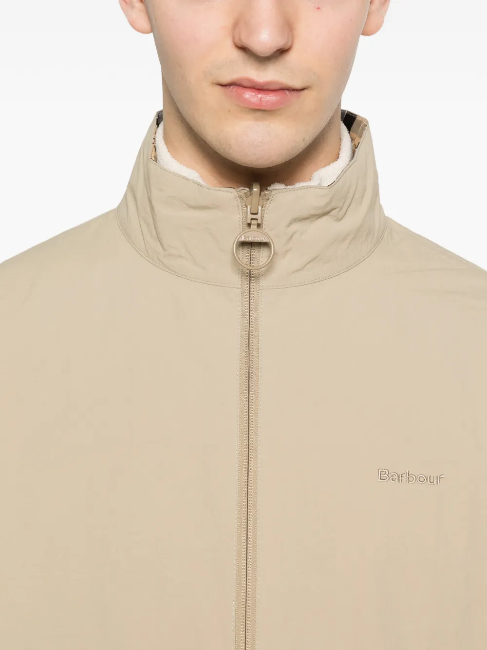 Barbour Korbel omkeerbaar jack Beige
