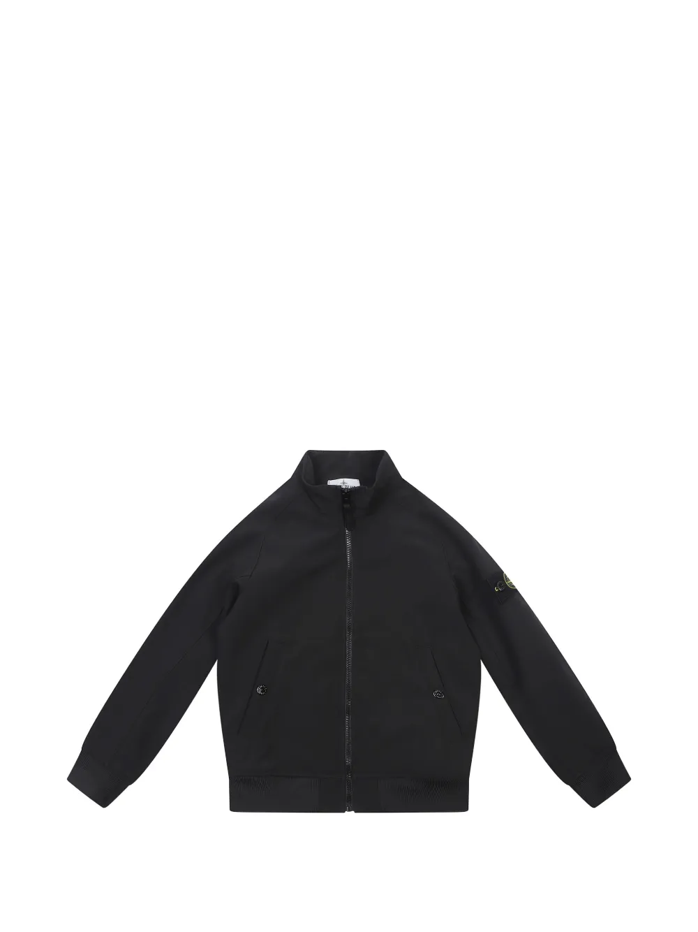 Stone Island Junior zip-fastening jacket - Black