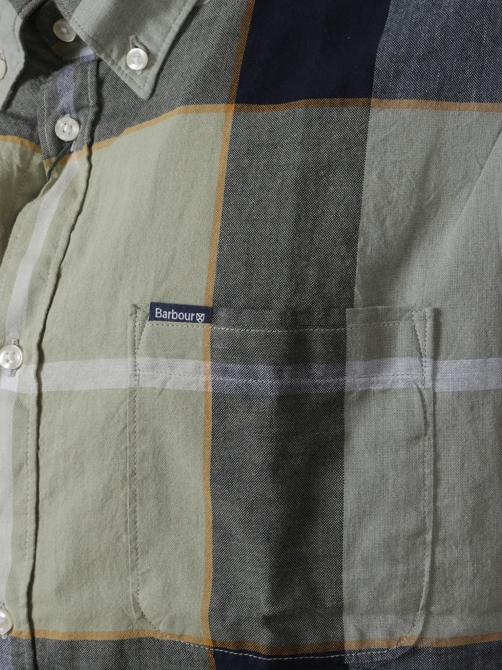  Barbour Doughill Short-sleeve Shirt - Green 