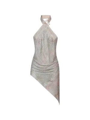 bridal dress pearls Halter neck bridal gown with pearls