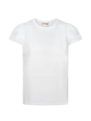 Noir Kei Ninomiya ラッフル Tシャツ | ホワイト | FARFETCH JP