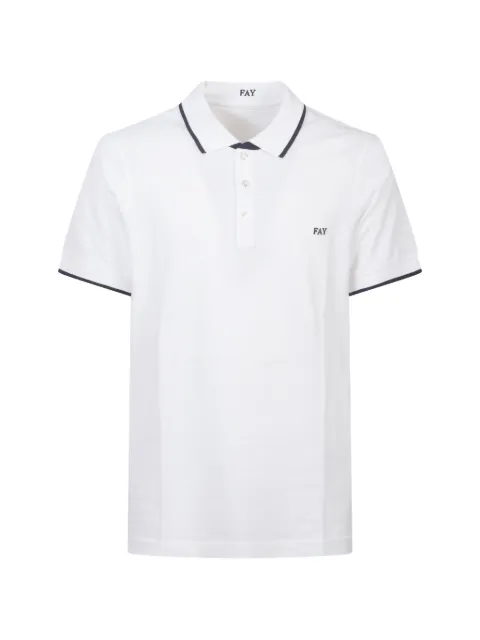 Fay tipped collar polo