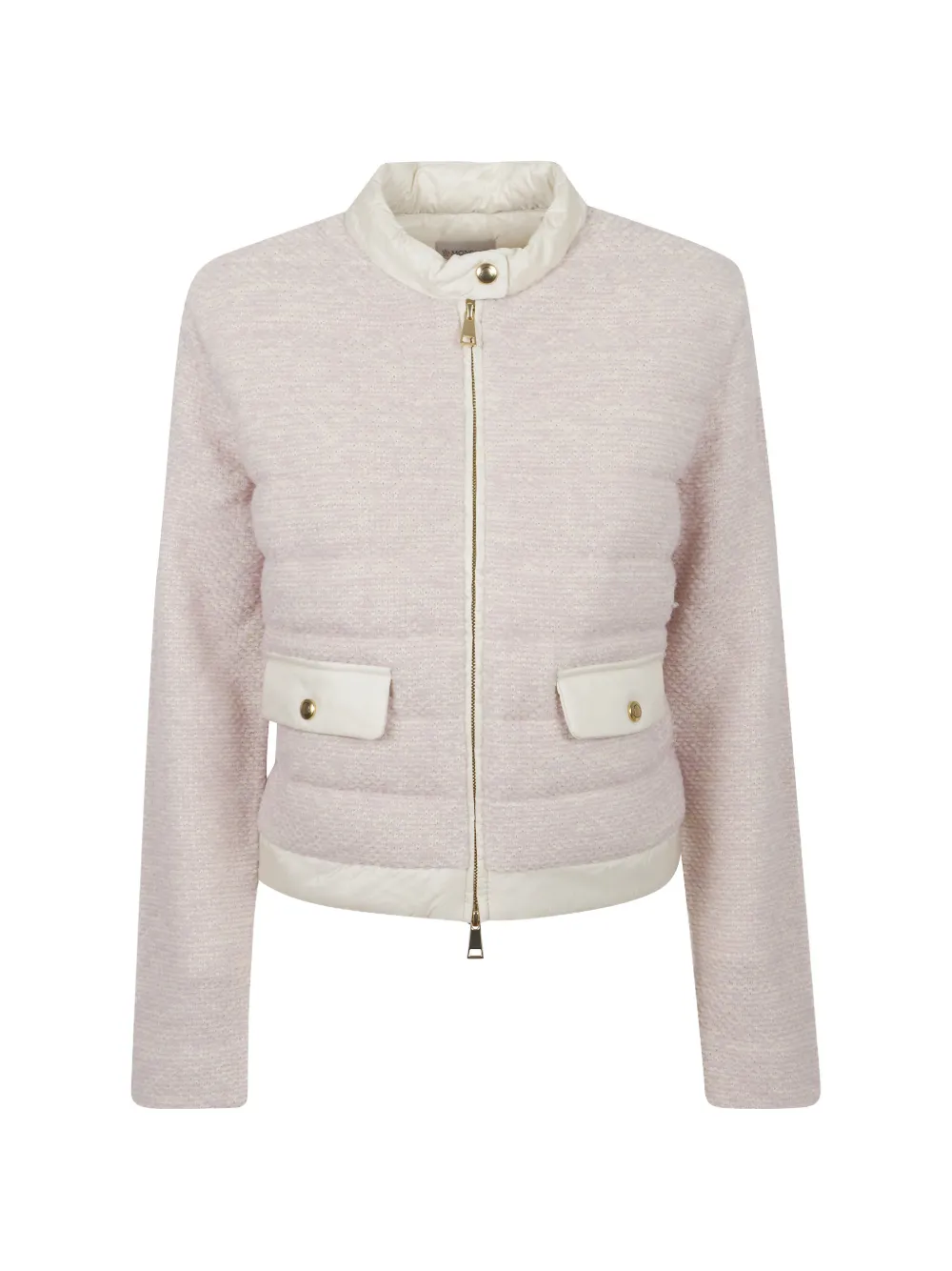 Moncler ハイブリッド ダウンジャケット | ニュートラル | FARFETCH JP 