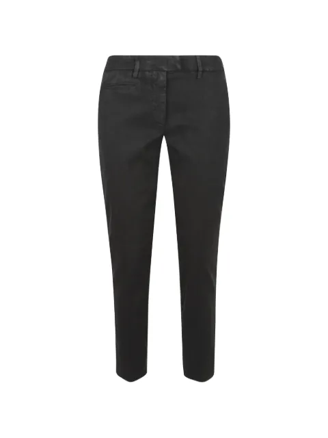 DONDUP Perfect logo-plaque trousers