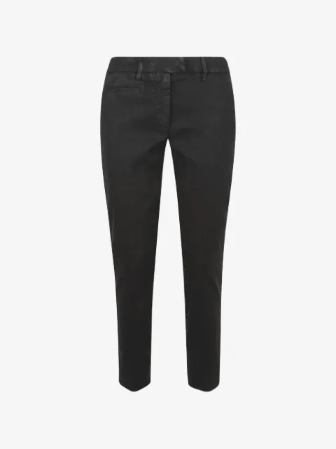 DONDUP pantalon Perfect à plaque logo