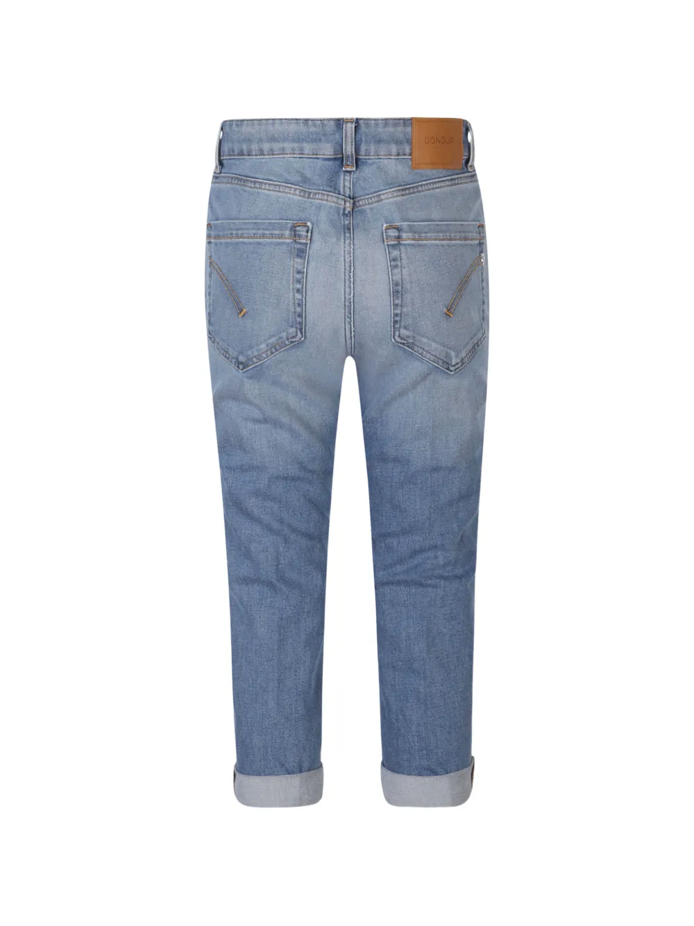 DONDUP Jeans met knoopsluiting Blauw