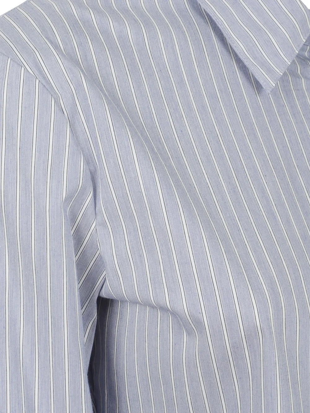  Dondup Camisa A Rayas Verticales - Azul 