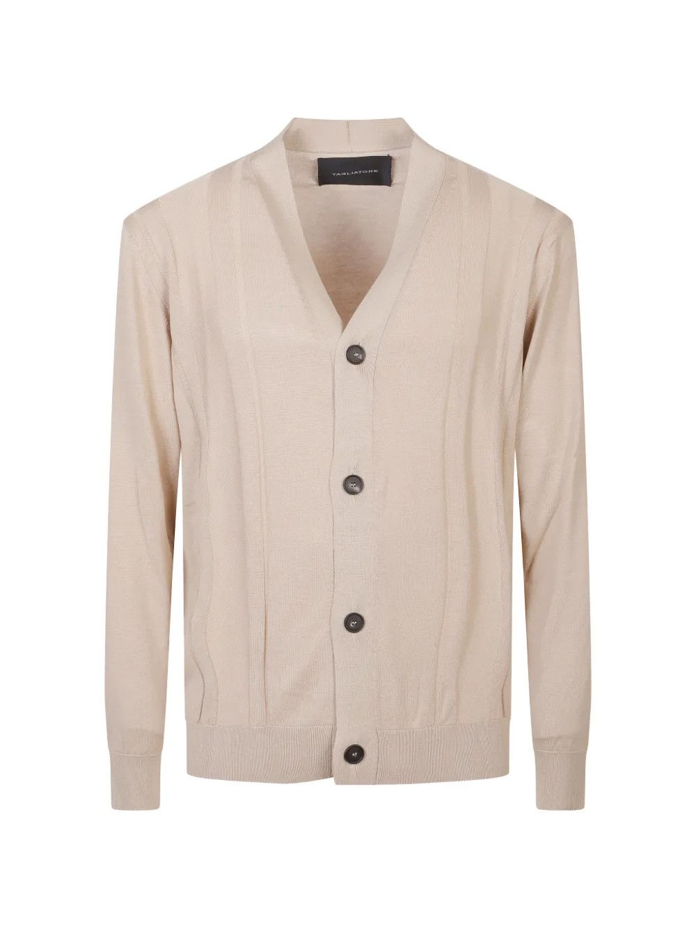 Tagliatore V-neck cardigan - Nude