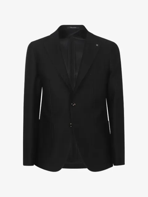 Tagliatore textured single-breasted blazer