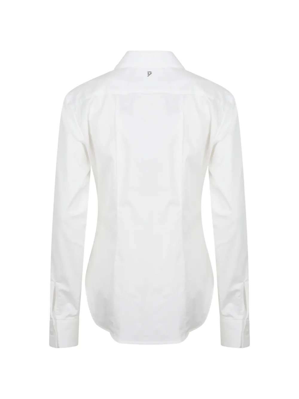 DONDUP Jas met logoplakkaat Wit