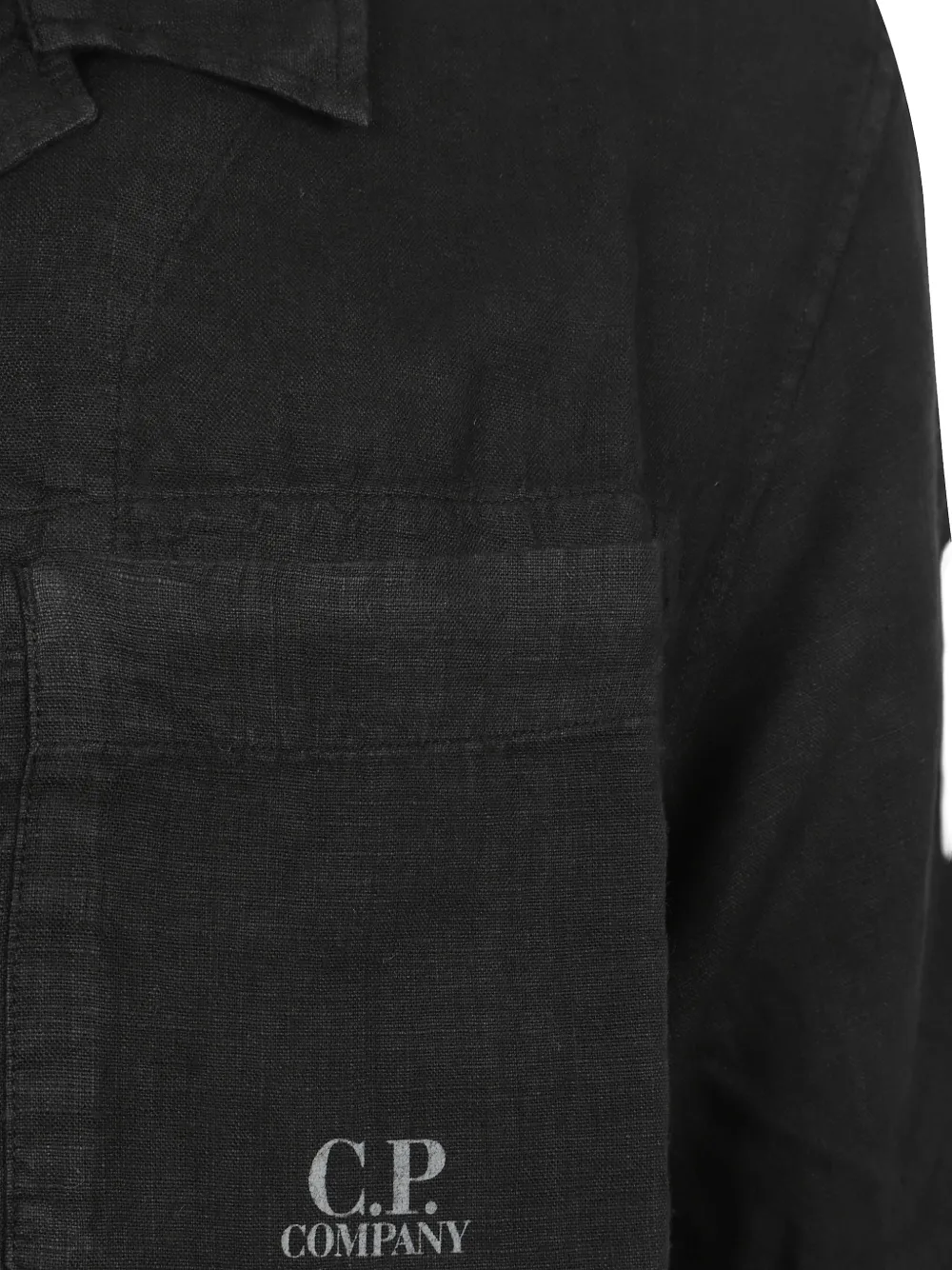 C.P. Company Overhemd met logoprint Zwart