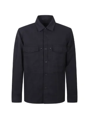 Moncler デニムシャツ | ブルー | FARFETCH JP