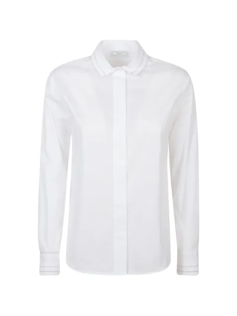 Peserico buttoned-cuff shirt