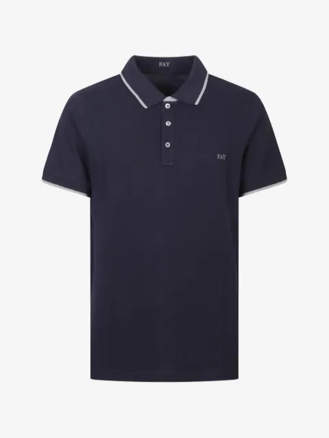 Fay playera tipo polo slim