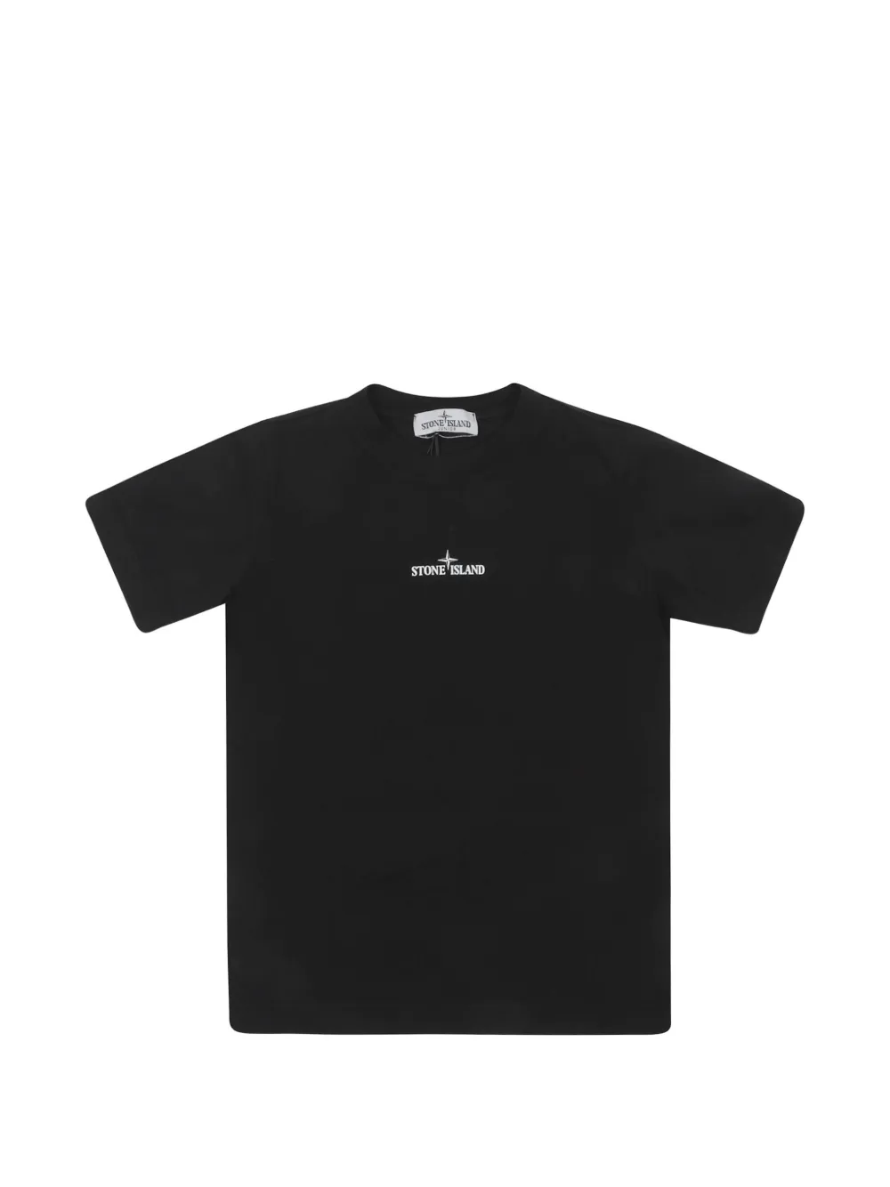 Stone Island Junior logo-print t-shirt - Nero