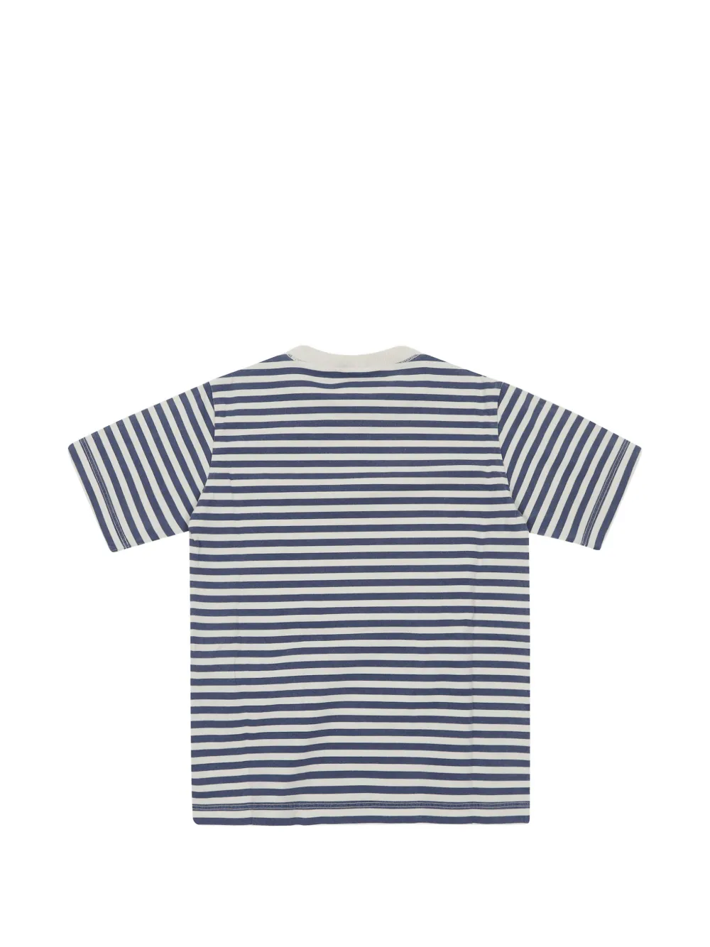 Stone Island Junior T-shirt met logoprint Blauw