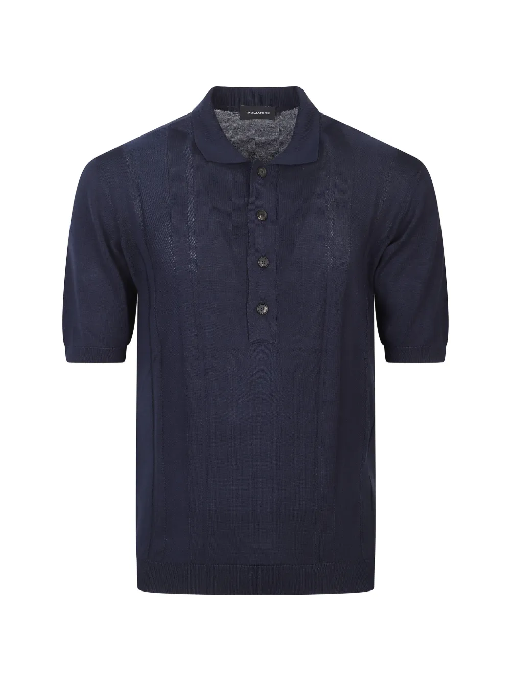 Tagliatore buttoned polo shirt - Blu