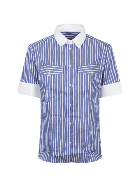 Fay striped short-sleeve shirt